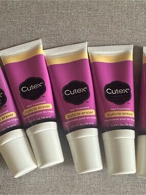 Cutex Cuticle Eraser Nail Treatment - 5 pack